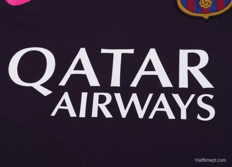 Retro Kids 16/17 FC Barcelona Away Jersey