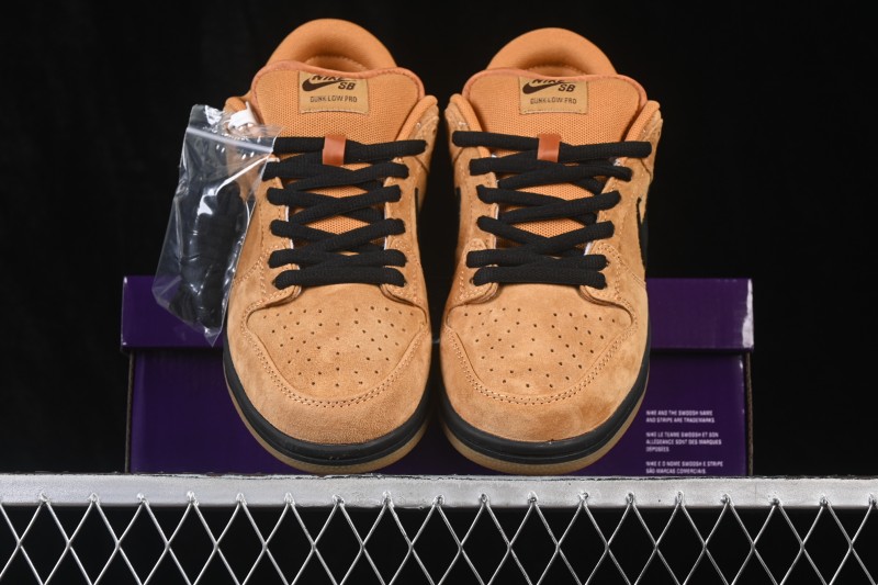 Nike SB Dunk Low Skateboarding Shoes with Cushioned Collar - BQ6817-204