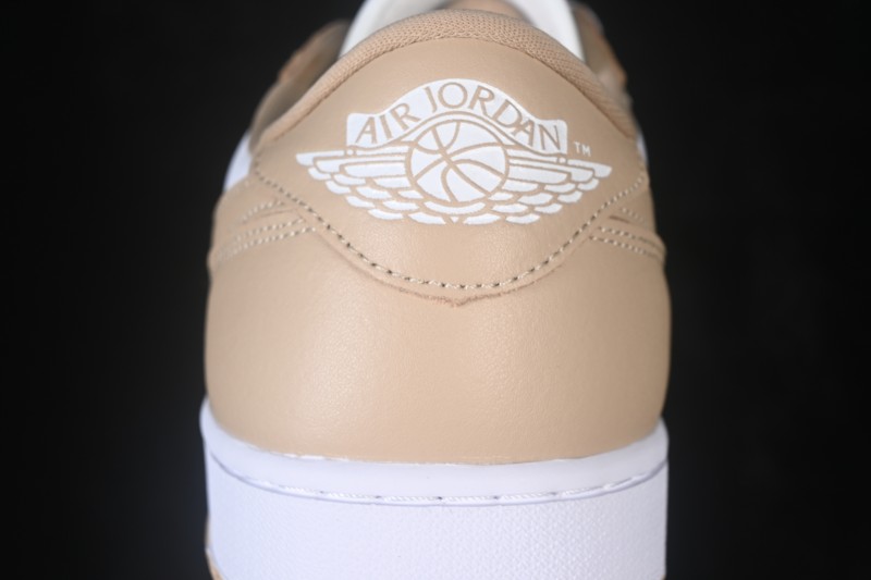 Nike Air Jordan 1 Low Retro Basketball Shoes with Classic White and Yellow Colorway - DD9315-117