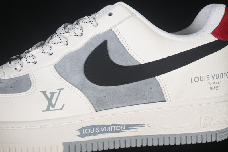 Nike Air Force 1 '07 Low Collaboration Casual Skateboarding Shoes with Full-Length Air Cushion - MM3399-823