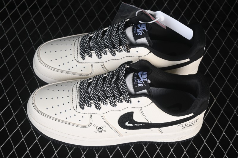 Nike Air Force 1 '07 Low Retro Casual Sneakers with Full-Length Air Cushion - LD1999-026