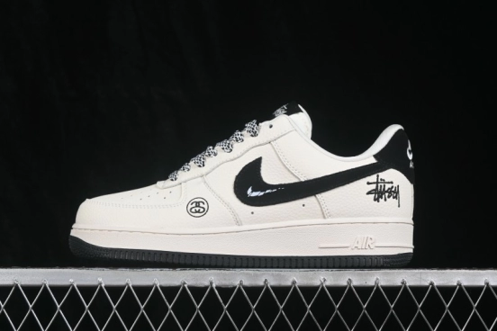 Nike Air Force 1 '07 Low Basketball Sneakers with Full-Length Air Cushion - DN1688-820