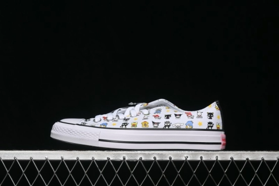 Converse ×Hello Kitty and Friends Picnic Chuck Taylor All Star Hi Low-Top Casual Skate Shoes - A17700C