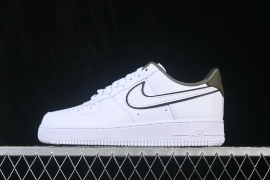Nike Air Force 1 '07 Low Classic Casual Skateboarding Shoes with Full-Length Air Cushion - IO4226-100