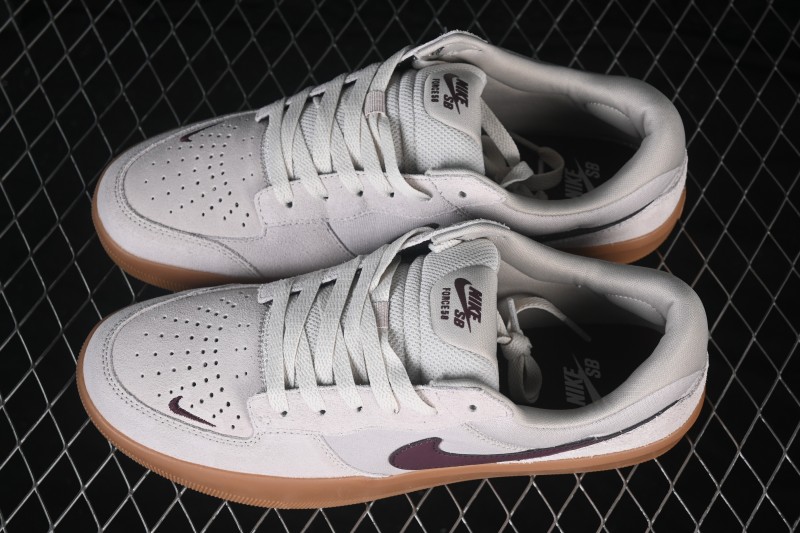 Nike SB Force 58 Retro Skateboarding Shoes with Durable Suede Overlays - DV5477-203