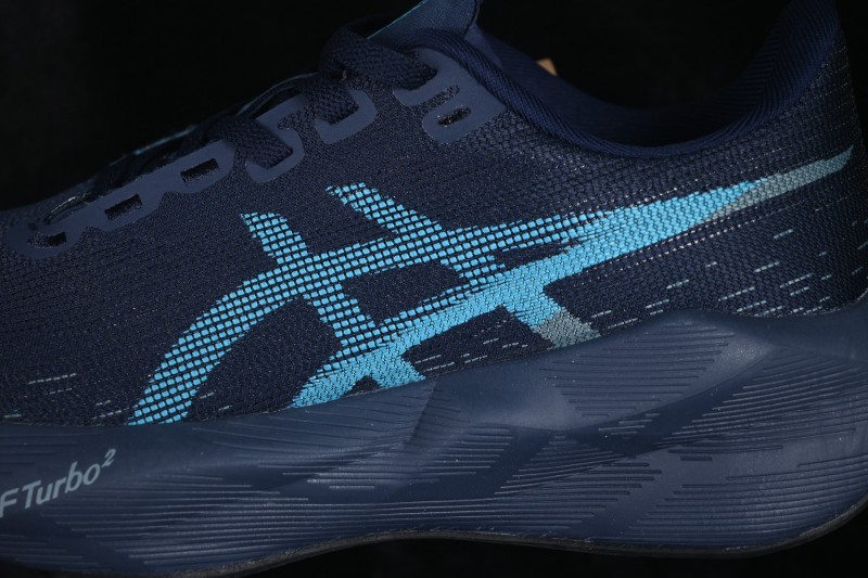 Asics Novablast 6 Retro Running Shoes with Breathable Mesh and Cushioned Sole - 1012C008-406