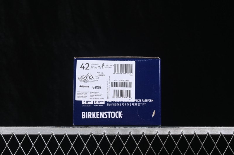 Birkenstock Arizona Two-Strap Sandals with Soft Footbed Leather Uppers - 1010503