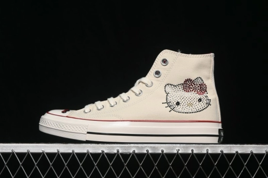 Converse Hello Kitty 1970s High Top Casual Sneakers - A17695C