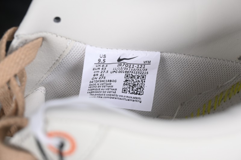 Nike Air Force 1 '07 Low Classic Basketball Shoes with Full-Length Air Cushion - IR7011-121