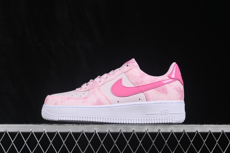Nike Air Force 1 '07 Low Snake Print Pink Casual Sneakers - IR1974-663