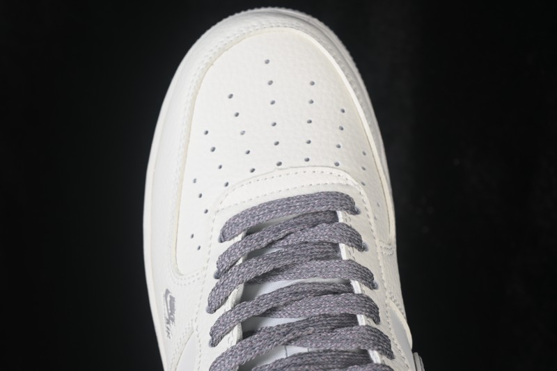 Nike Air Force 1 '07 Low Light Bone Grey Low-Top Casual Skate Shoes - DN9688-107