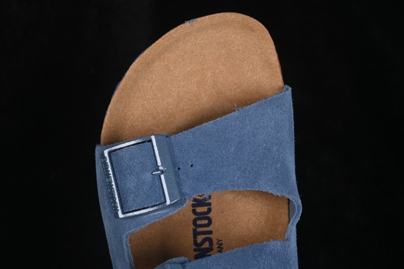 Birkenstock Sheepskin Lined Suede Sandals with Soft Footbed - 0560771