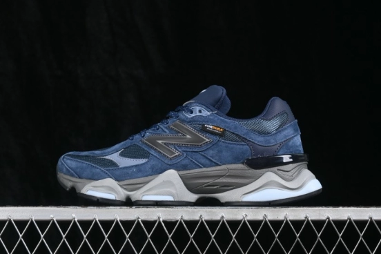 New Balance 9060 Retro Running Shoes with ABZORB Cushioning and Suede Overlays - U906023D