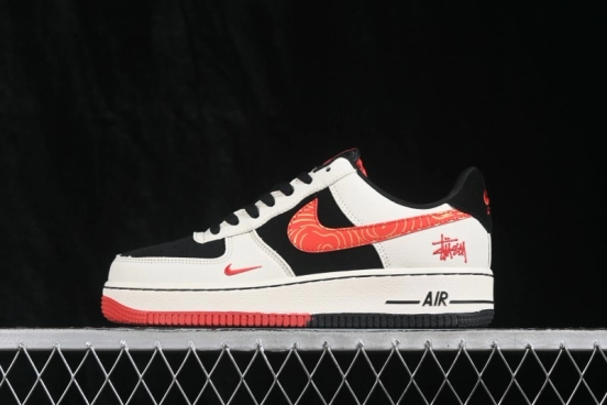 Nike Air Force 1 '07 Low Casual Skateboarding Shoes with Full-Length Air Cushion - DF0188-150