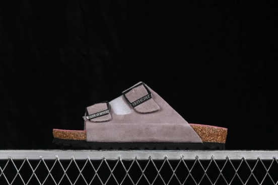 Birkenstock Arizona Soft Footbed Sandals with Shearling Lining and Cushioned Cork Midsole - 1009527