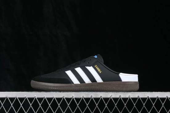 Adidas Samba OG Casual Half Slipper with Retro Styling - LB3815
