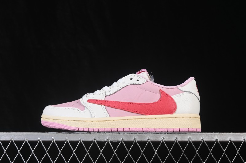 Nike Travis Scott x Air Jordan 1 Low OG AJ1 Sneakers - IQ7604-101