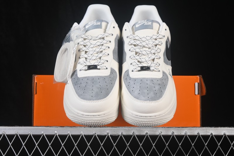 Nike Air Force 1 '07 Low Collaboration Casual Skateboarding Shoes with Full-Length Air Cushion - MM3399-823