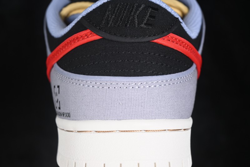 Nike SB Dunk Low Skateboarding Shoes with Premium Leather Upper - FN5880-001