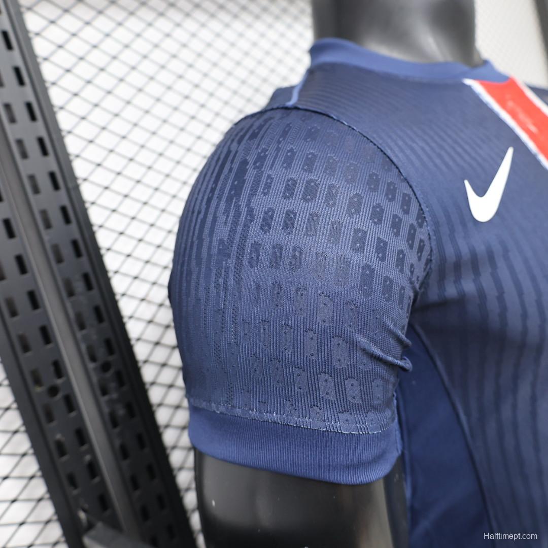 Player Version 24/25 Paris Saint-Germain Home Double Star Jersey