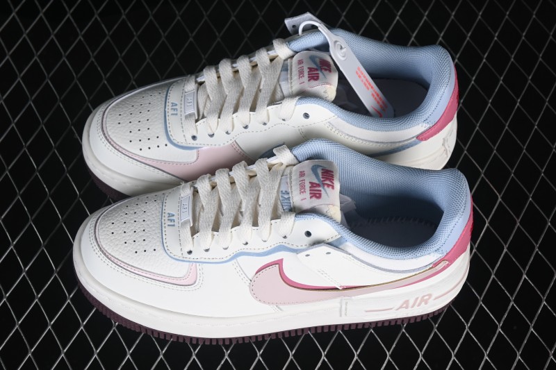 Nike Air Force 1 Shadow Lightweight Elevated Low-Top Casual Sneakers - IQ9803-161