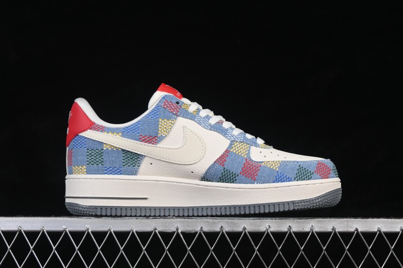 Nike Air Force 1 '07 Low Denim Vintage Casual Sneakers - DN1688-813