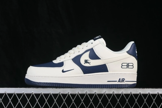 Nike Air Force 1 '07 Low Casual Sneakers with Color-Block Design - DN1688-817