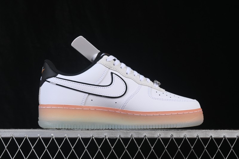 Nike Air Force 1 '07 Low Casual Skateboarding Shoes with Full-Length Air Cushion - IQ0228-100