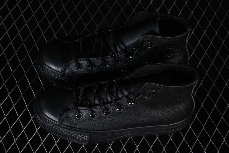 Converse 1970s Autumn Winter Leather Sole High-Top Casual Skate Shoes - A12969C