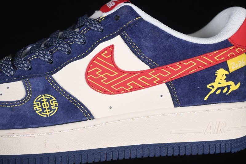 Nike Air Force 1 '07 Low Chinese New Year Limited Edition Court Sneakers - QW5288-136