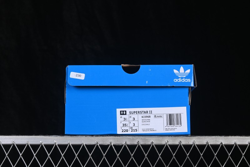 Adidas Originals Superstar II Classic Shell-Toe Casual Sneakers - KJ3968