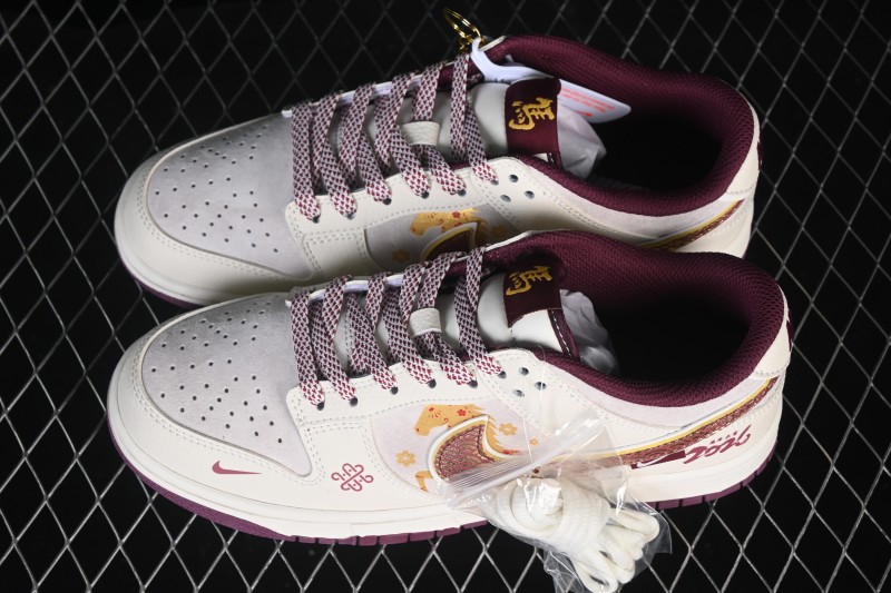 Nike SB Dunk Low Year of the Horse Chinese Heritage Lifestyle Low-Top Skate Shoes - DN3168-023