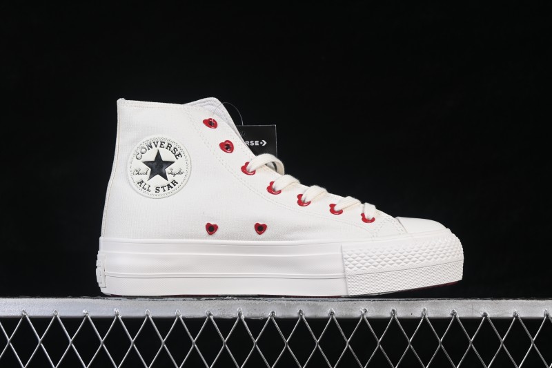 Converse 1970s Valentine's Day Limited Edition High-Top Platform Casual Sneakers - A19058C
