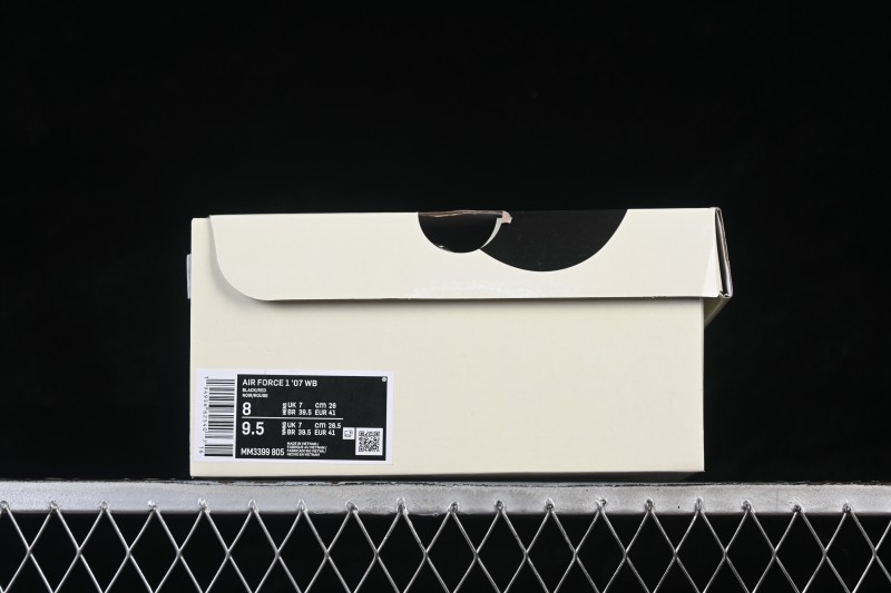 Nike Air Force 1 '07 Low Retro Basketball Shoes with Contrast Color Blocking - MM3399-805
