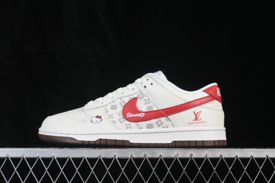 Nike SB Dunk Low Premium Retro Skateboarding Shoes with Mixed Color Blocking - HF0391-001