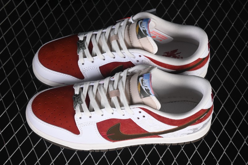 Nike SB Dunk Low Year of the Horse Limited Edition Low-Top Skateboarding Shoes - IQ1118-220