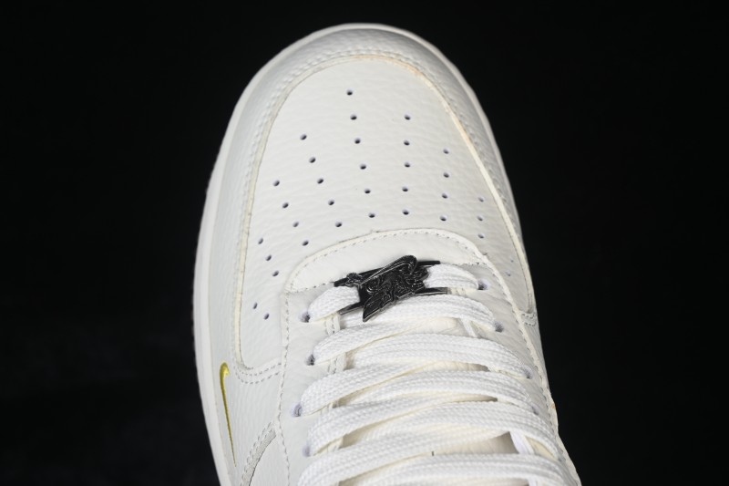 Nike Air Force 1 '07 Low Collaboration Brown Beige Classic Canvas Casual Skateboarding Shoes - XY9025-019