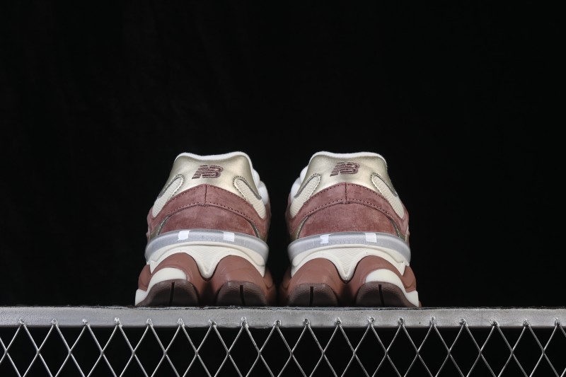 New Balance 9060 Retro Running Shoes with Mesh and Suede Upper - U9060ERP