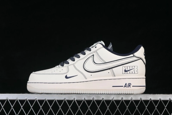 Nike Air Force 1 '07 Low Basketball Shoes with Classic Air-Sole Cushioning and Durable Leather Upper - SM6668-131