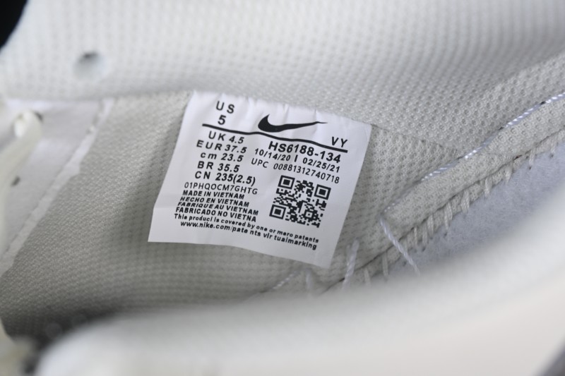 Nike Air Force 1 '07 Low Casual Sneakers with Full-Length Air Cushion and Classic White-Red Design - HS6188-134