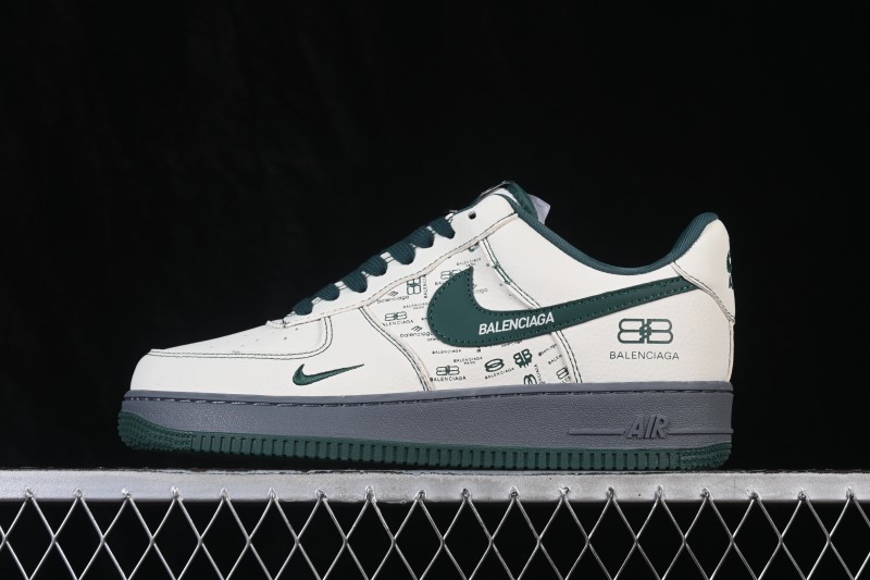 Nike Air Force 1 '07 Low Casual Sneakers with Full-Length Air Cushion - DN1688-009