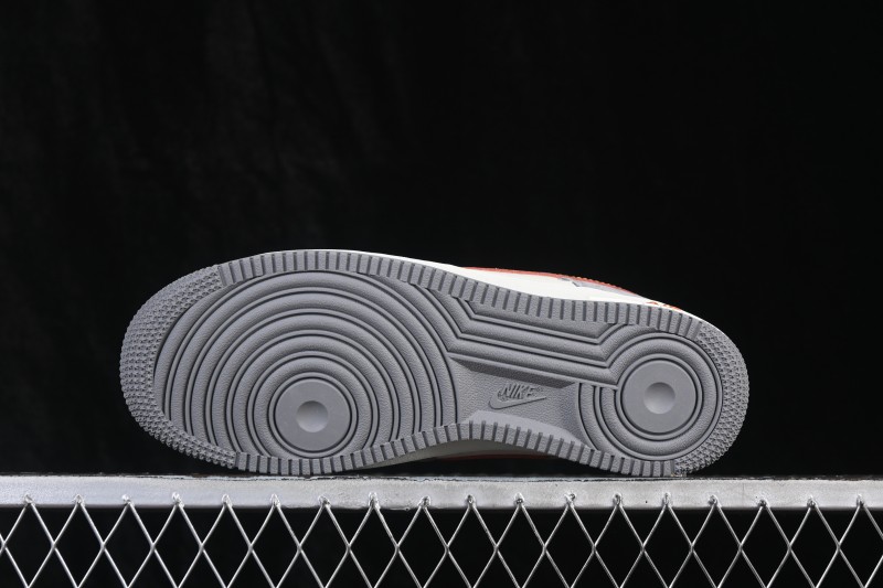 Nike Air Force 1 '07 Low Basketball Sneakers with Full-Length Air Cushion and Custom Box - DC9486-109