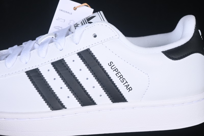 Adidas Superstar II Shell-Toe Casual Sneakers with Premium Leather Upper - IH8659