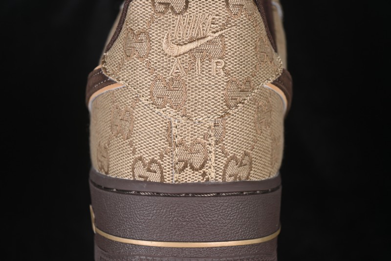 Nike Air Force 1 '07 Low Basketball Lifestyle Shoes with Full-Length Air Cushion - FV3694-117