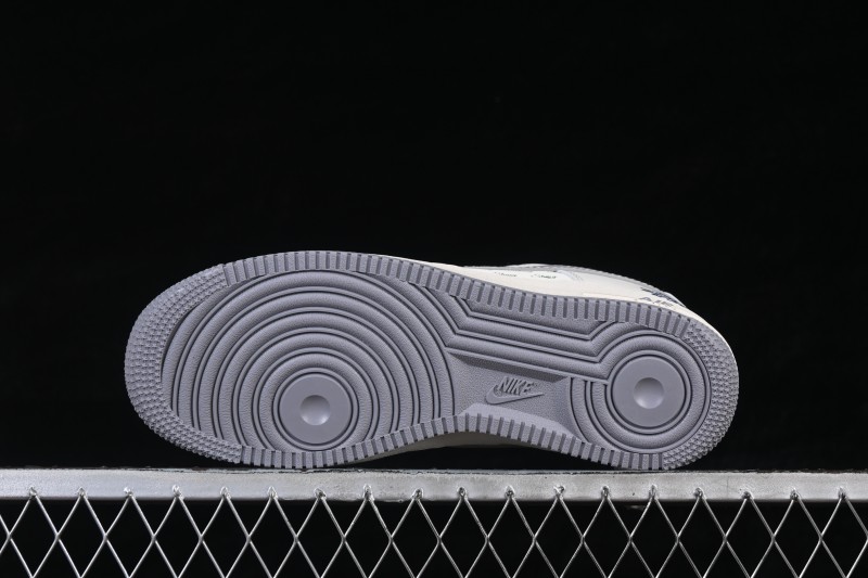 Nike Air Force 1 '07 Low Stussy Collaboration Casual Skateboarding Shoes - HH7518-082