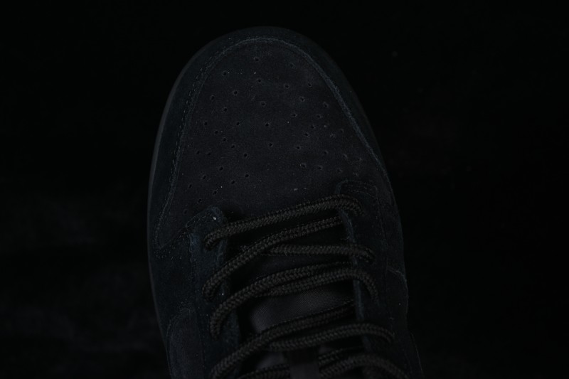 Nike SB Dunk Low Suede Black Low-Top Skateboarding Shoes - IB6651-001