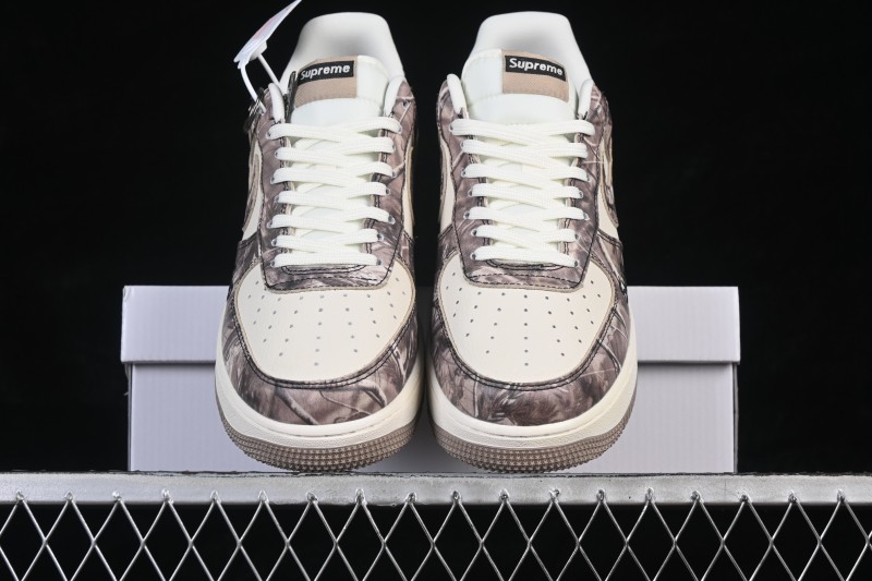 Nike Air Force 1 '07 Low Triple Collaboration Autumn Woodland Casual Sneakers - DF0188-125