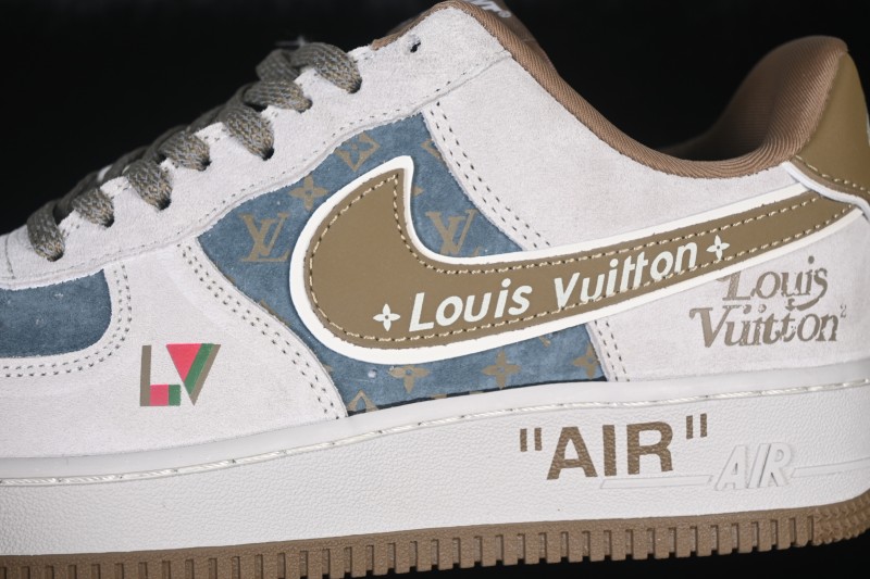 Nike Air Force 1 '07 Low Sneakers with Air-Sole Cushioning and Retro Design - DD1982-346