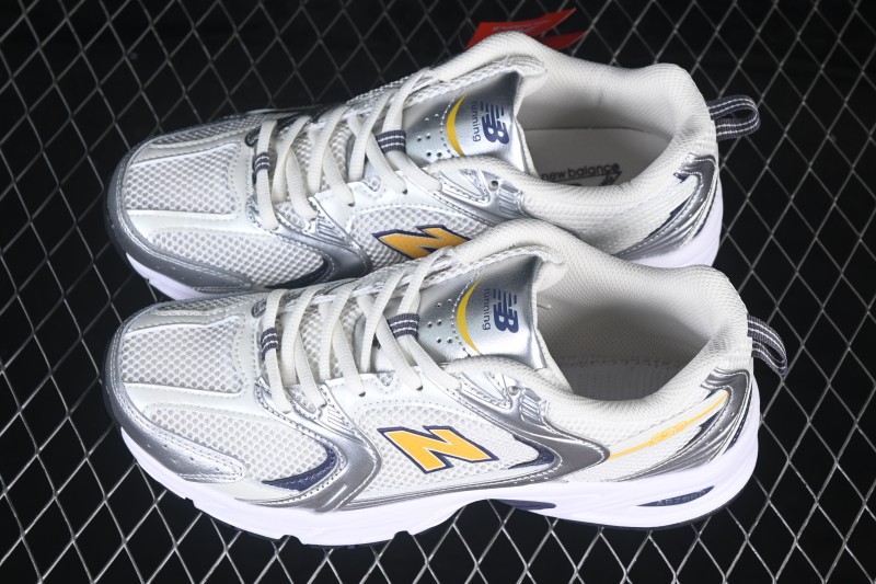 New Balance NB530 Retro Running Shoes with Cushioned Sole - MR530153
