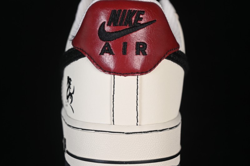 Nike Air Force 1 '07 Low Year of the Horse Limited Edition Porcelain Ink Canvas Sneakers - IB4607-171